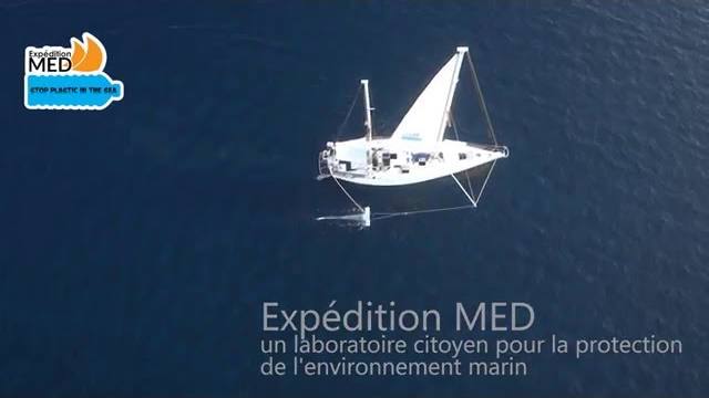 Expedition MED vue aérienne