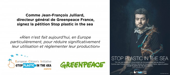 Stop plastic in the sea Jean-François Julliard, Directeur général Greenpeace France