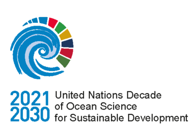 Logo UNESCO « La décennie de l’océan »